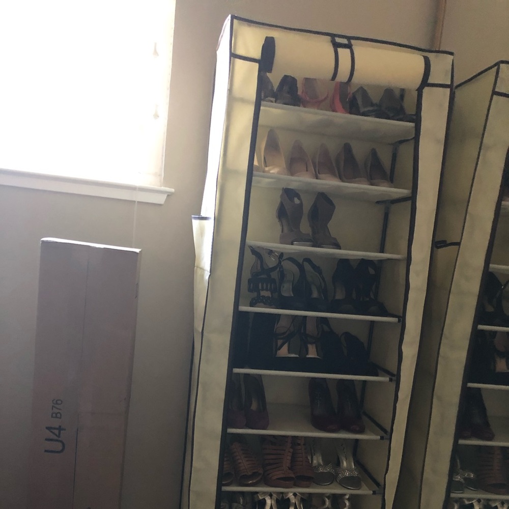 Brand new in box. See the one set up next door